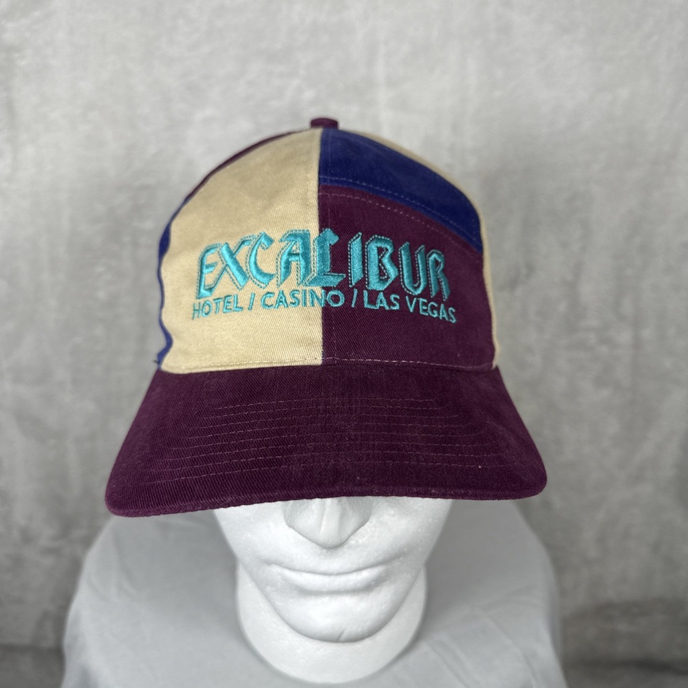 Vintage Excalibur‎ Las Vegas Casino and Resort Multicolor SnapBack Cap